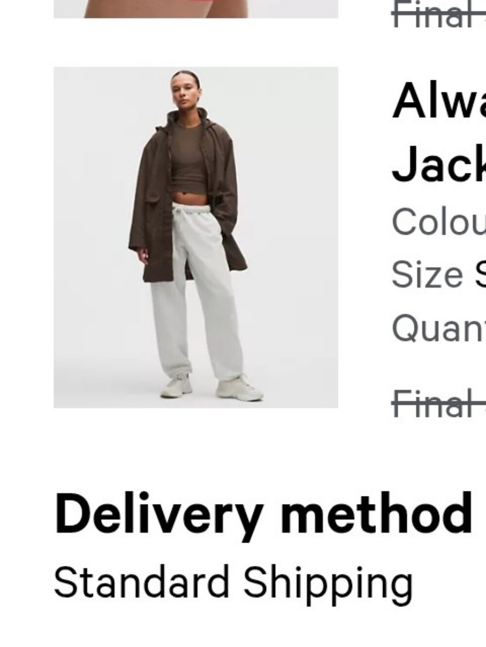 Lululemon Always Effortless Long Jacket